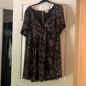 Floral mini dress